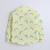 Yellow cotton printed shirt for boys