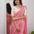 Tissue Cotton Handloom Saree With Printed Unstitched Blouse Piece