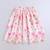 Pink cotton printed lehnga choli for girls