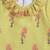 Yellow cotton printed lehnga choli for girls