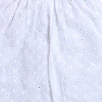 Blue cotton printed top and pant set for girls 2