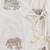 White cotton printed kurta and dhoti for boys