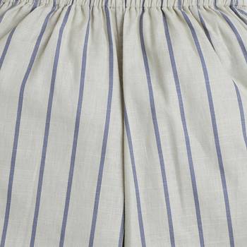 Blue cotton printed shirt and pant set for boys 2