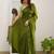 Tissue Cotton Handloom Saree With Printed Unstitched Blouse Piece