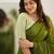 Tissue Cotton Handloom Saree With Printed Unstitched Blouse Piece