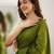 Tissue Cotton Handloom Saree With Printed Unstitched Blouse Piece