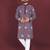 Unique embroidery cotton kurta for men's