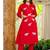 Aaysa Women Ethnic Embroidery Pure Cotton Kurta with Trouser