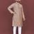 Designer embroidery flower work soft cotton kurta pyjama for men's