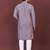 Designer embroidery flower work soft cotton kurta pyjama for men's