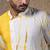 White plain cotton silk kurta pajama