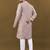 Silver jari with embroidery buti designer soft cotton kurta pyjama for men's