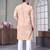 The classic choice for every occasion royal lilen kurta pyjama for men's