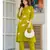 Women Ethnic Embroidery  Cotton Kurta with Trouser
