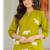 Women Ethnic Embroidery Pure Cotton Kurta with Trouser