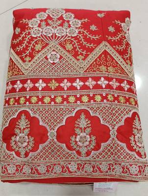 Trendmalls Satin Embroidery with Golden Sequin work Lehenga Choli with Dupatta - Bridal Lehenga Choli for Women 5