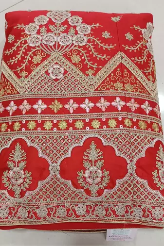 Trendmalls Satin Embroidery with Golden Sequin work Lehenga Choli with Dupatta - Bridal Lehenga Choli for Women