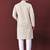 Traditional lucknowi concept embroidery work kurta pyjama for men's