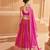 Art Silk Golden Sequin Embroidery work Lehenga Choli with Dupatta SemiStitch