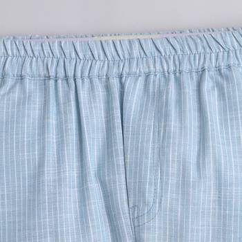 Blue cotton woven shirt and pant set for boys 2