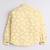 Yellow cotton woven shirt for boys