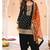 latest black silk patial suit with contrast dupatta for women