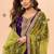 latest purple silk patial suit with contrast dupatta for women