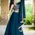 Georgette Plain Lehenga with Embroidery work Choli Dupatta Set SemiStitch