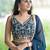 Georgette Plain Lehenga with Embroidery work Choli Dupatta Set SemiStitch