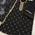 new black vichitra silk based long suit for women summer wear