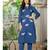 Women Ethnic Embroidery Pure Cotton Kurta with Trouser