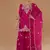 pink vichitra silk based  palazzo suit for women