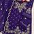 purple vichitra silk based designer palazzo suit for women