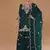 green vichitra silk based  palazzo suit for women