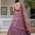 Art Silk Sequin Embroidery Work Lehenga Choli Dupatta Set SemiStitch