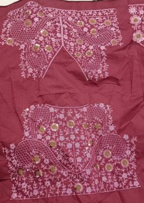 Art Silk Sequin Embroidery Work Lehenga Choli Dupatta Set SemiStitch 8