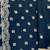 blue faux georgette long straight suit for women embroidered