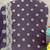 lilac faux georgette long straight suit for women embroidered
