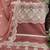 pink faux georgette long straight suit for women embroidered
