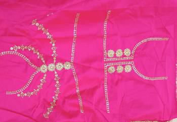 Trendmalls Art Silk Sequin Embroidery Work Lehenga Choli Dupatta Set SemiStitch 8