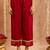 Maroon embroidered cotton kurta set