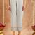 Light blue embroidered cotton kurta set
