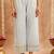 Light blue embroidered cotton kurta set
