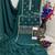 new georgette green palazzo suit with hand work finish