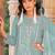 summer wear sky blue organza embroidered palazzo suit for women