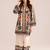 Aaysa Printed Pure Cotton V Neck Tunic With Trousers Co-Ords Set