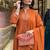 Aaysa Women Ethnic Motifs Embroidered Cotton Kurta with Trousers & Dupatta
