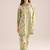 Aaysa Printed Collar Neck Tunic With Trousers Co-Ords