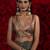Grey color hand work two tone fendy silk wedding saree with running gold digital print blouse