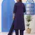 Aaysa Women Ethnic Motifs Embroidered Cotton Kurta with Trousers & Dupatta